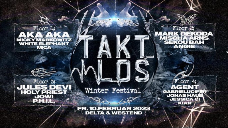 Taktlos • Winter Festival • 4 Floors